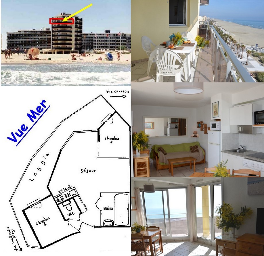 canet plage appartement