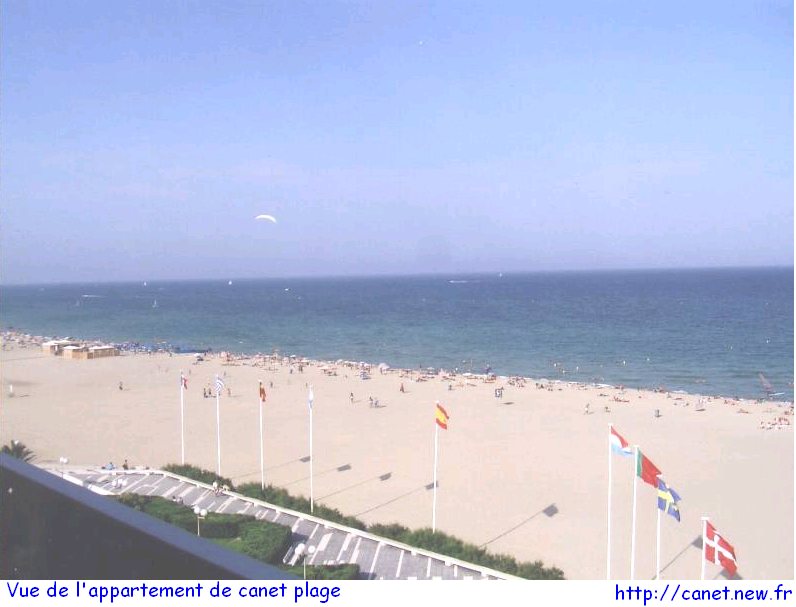 photo location appartement canet plage